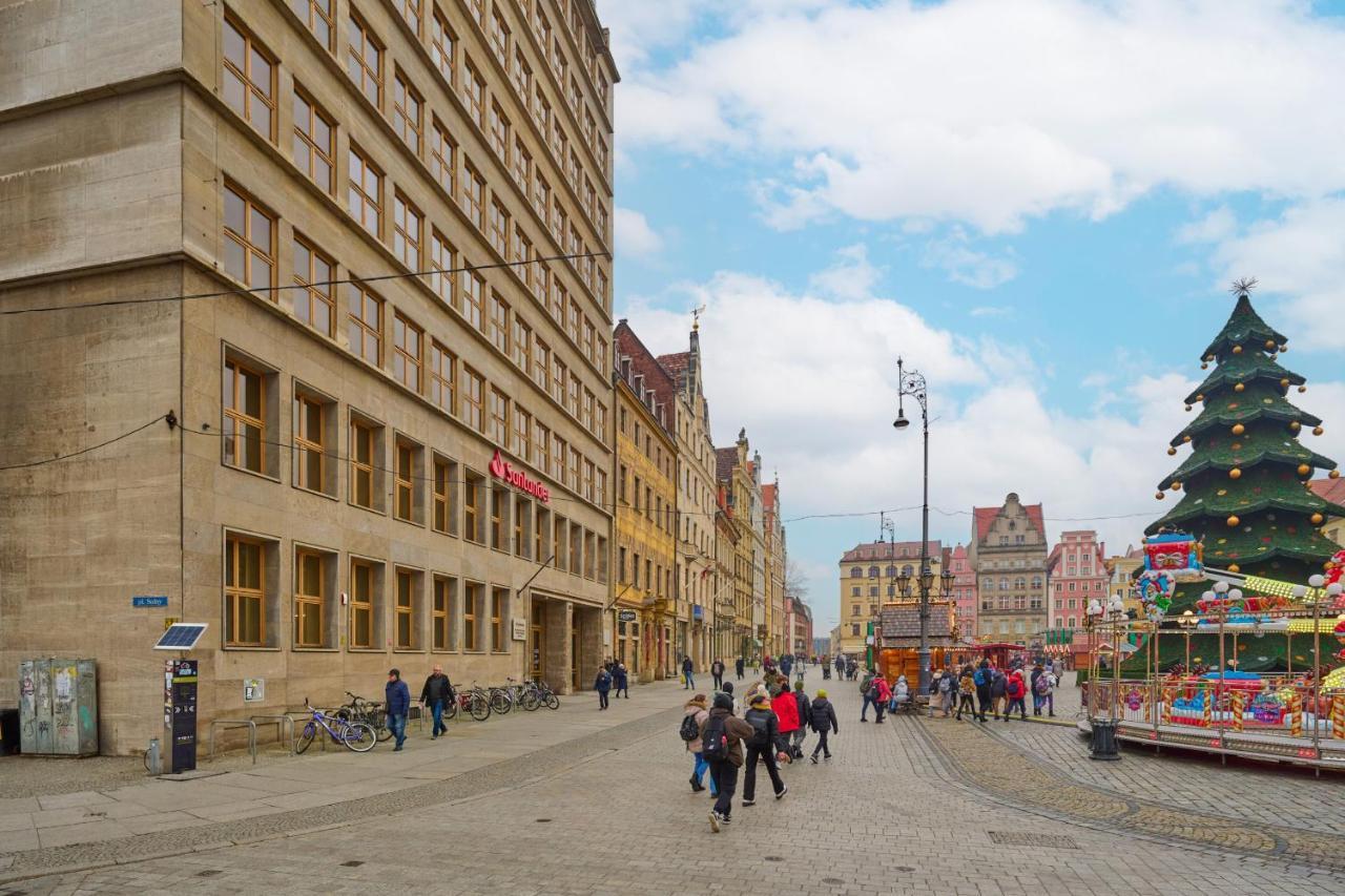 The Market Square Siedmiu Elektorow Apartment By Noclegi Renters Vratislav Exteriér fotografie